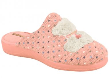 Παντόφλες γυναικείες | Υφασμάτινες | DeValverde | 511176 | Ροζ - DeValverde - 